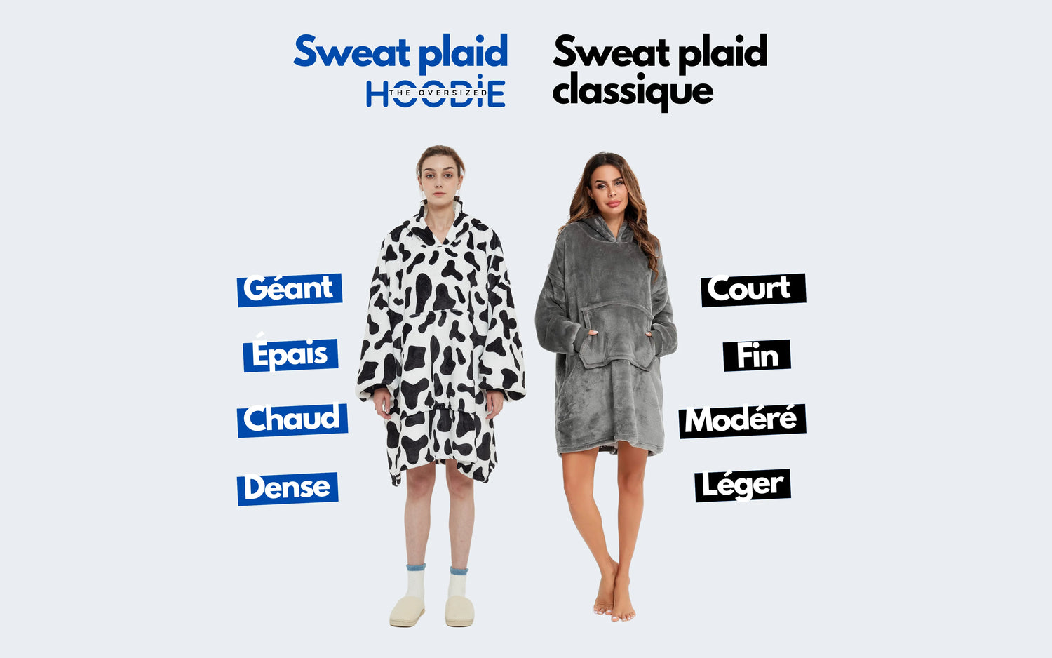 Pull Géant vache The Oversized Hoodie