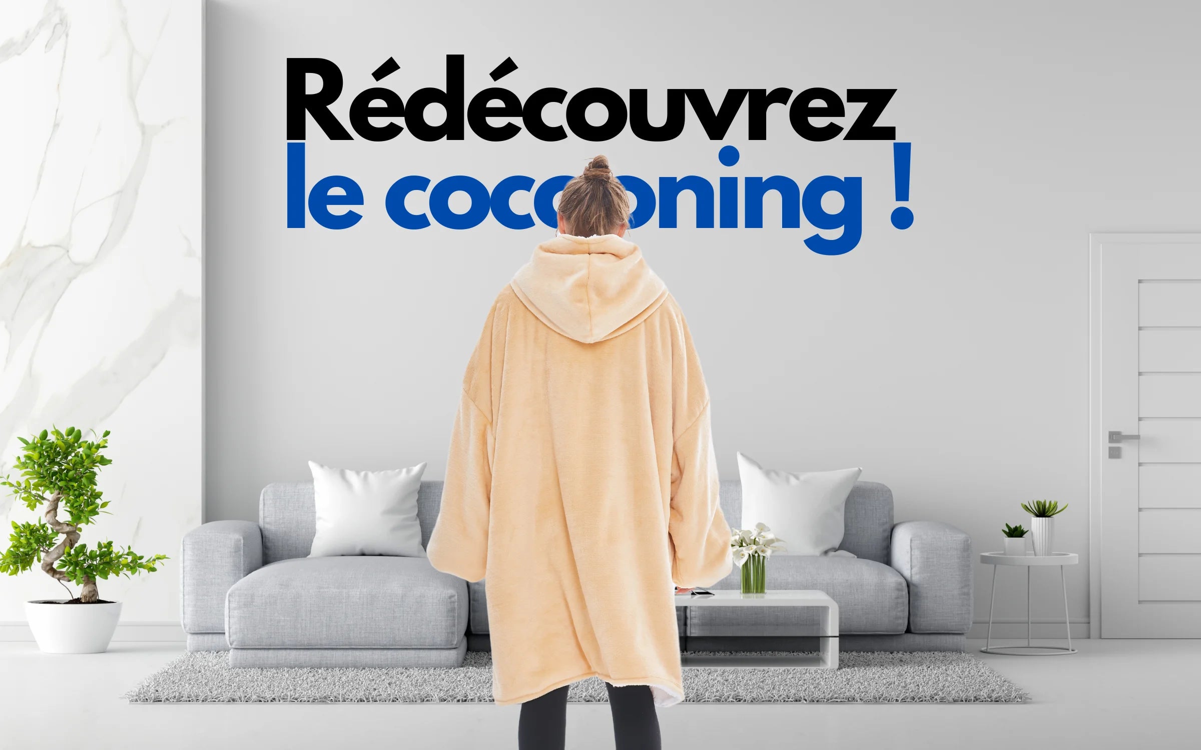 Carica video: Riscopri cocooning maglione scozzese da donna beige foderato in pile sherpa divano camera letto soggiorno &lt;tc&gt;The Oversized Hoodie&lt;/tc&gt;