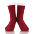 chausson chaussette rouge 