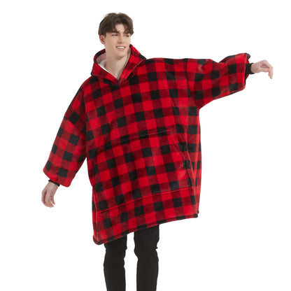 plaid sweat homme tartan écossais The Oversized Hoodie