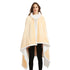 poncho polaire femme jaune The Oversized Hoodie