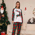 pyjama de noel femme rouge vert renne écossais