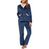 pyjama polaire femme bleu marine The Oversized Hoodie 