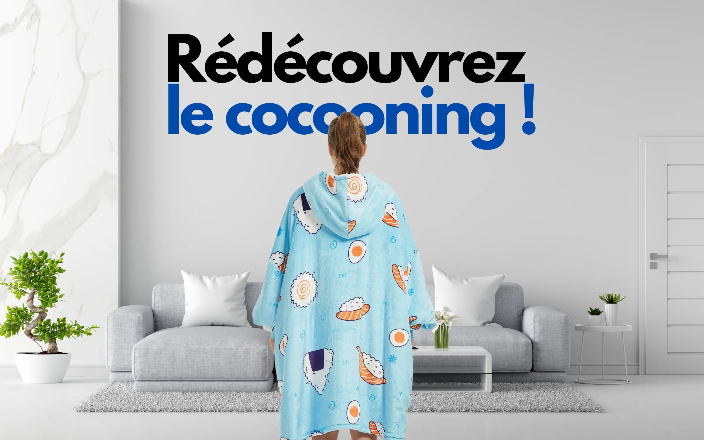 Charger la vidéo: redécouvrez le cocooning sweat femme sushi