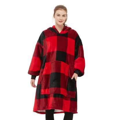 sweat plaid ecossais The Oversized Hoodie