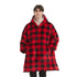 sweat plaid homme tartan écossais The Oversized Hoodie