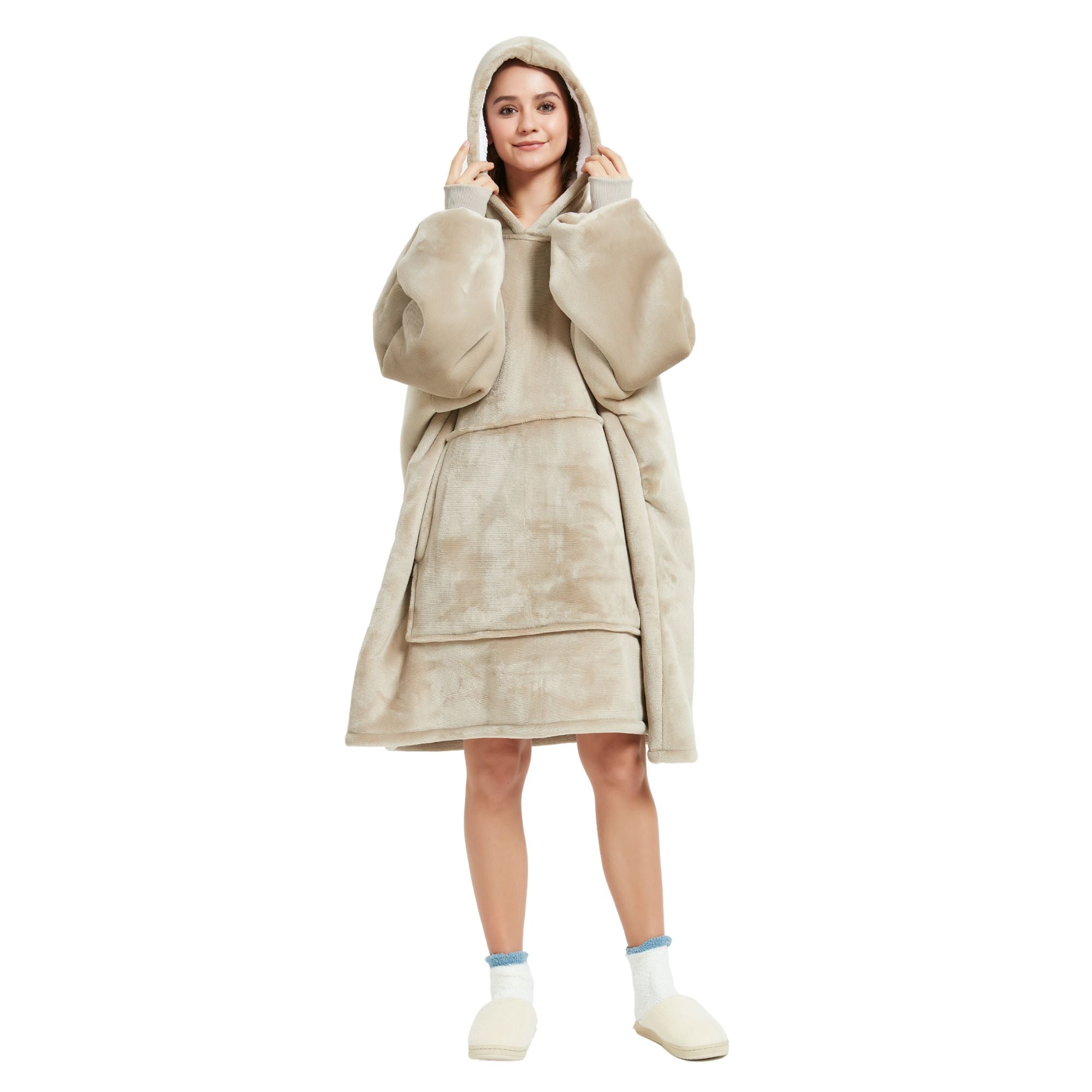 The Oversized Hoodie® beige soft cosy comfy sweet 